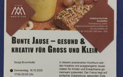 Bunte Jause – gesund & kreativ für Groß und Klein
